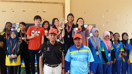 Pasukan Larian Pantai Wanita dinobatka sebagai Johan keseluruhan dalam Kejohanan Sukan Pantai MASUM 2015 yang diadakan di Pantai Balok, Pahang pada 14 hingga 17 Mei 2015 