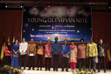 Majlis Young Olympian Nite Sekolah Sukan Bukit Jalil Universiti Putra Malaysia